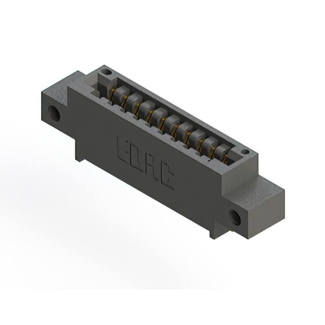 896-010-521-612 CONN EDGE SGL FMALE 10POS 0.125