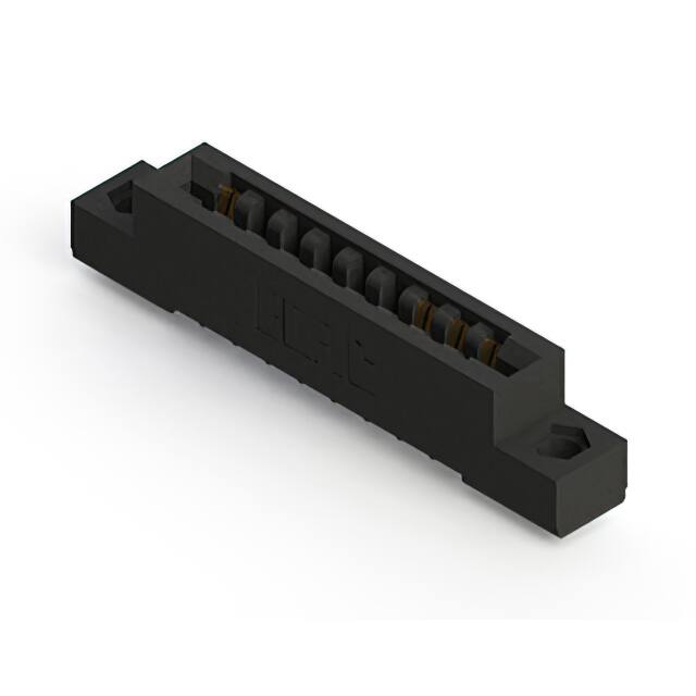 857-009-531-104 CONN EDGE SGL FMALE 9POS 0.156