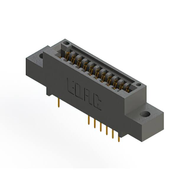 895-022-524-502 CONN EDGE DUAL FMALE 22POS 0.100