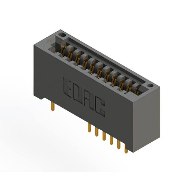 895-022-521-201 CONN EDGE DUAL FMALE 22POS 0.100