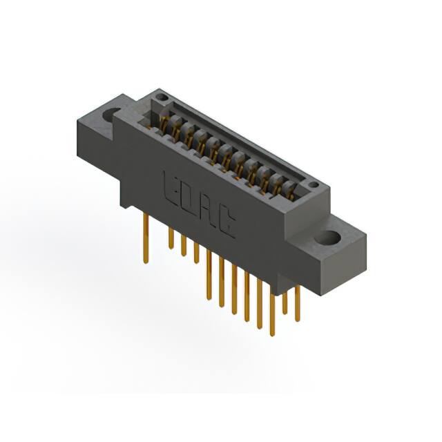 895-022-523-804 CONN EDGE DUAL FMALE 22POS 0.100