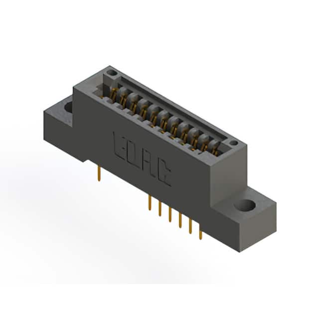 895-022-524-204 CONN EDGE DUAL FMALE 22POS 0.100