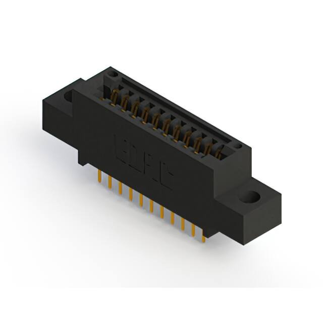 895-022-525-504 CONN EDGE DUAL FMALE 22POS 0.100