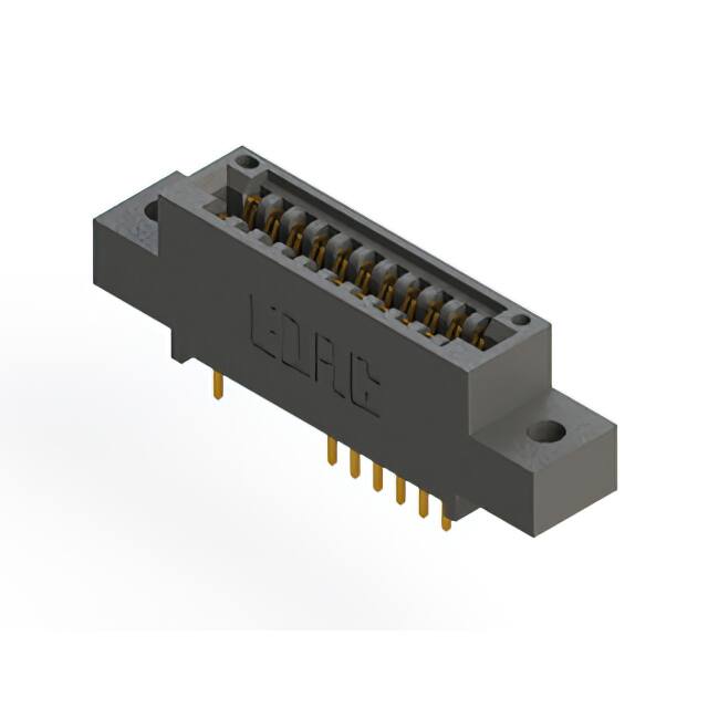 895-022-521-502 CONN EDGE DUAL FMALE 22POS 0.100