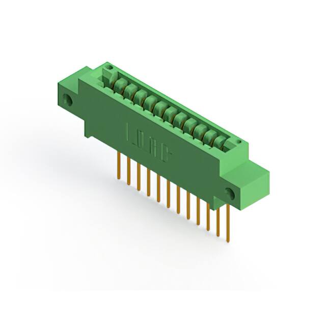 846-012-540-612 CONN EDGE SGL FMALE 12POS 0.125