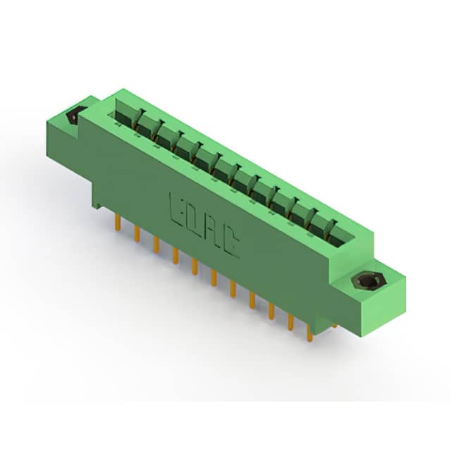 833-022-521-807 CONN EDGE DUAL FMALE 22POS 0.156