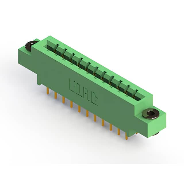 833-022-521-803 CONN EDGE DUAL FMALE 22POS 0.156