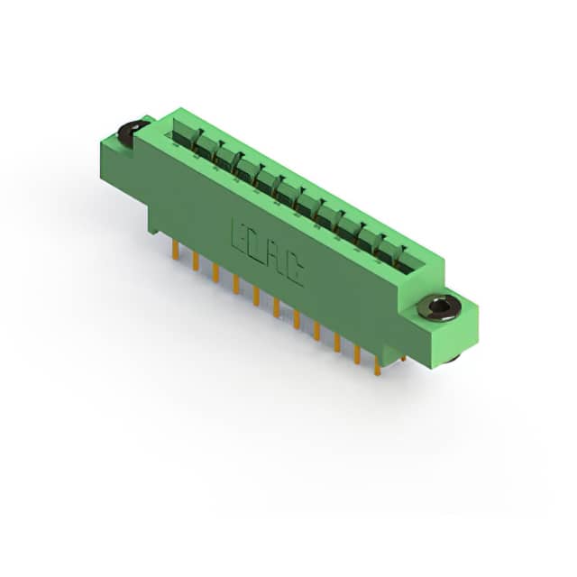 833-022-542-803 CONN EDGE DUAL FMALE 22POS 0.156