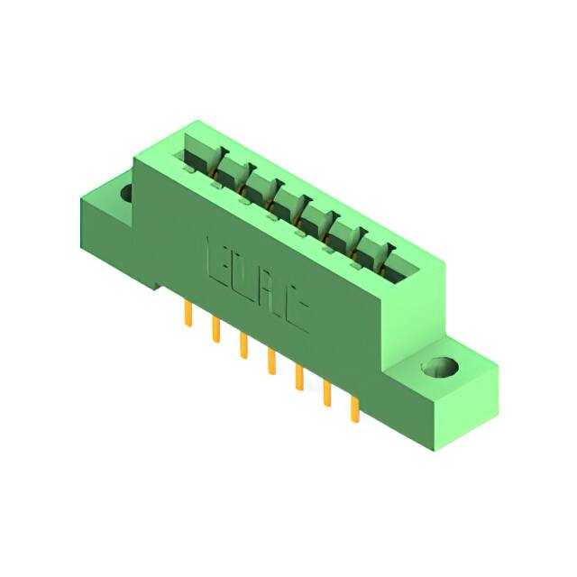 837-014-520-204 CONN EDGE DUAL FMALE 14POS 0.156