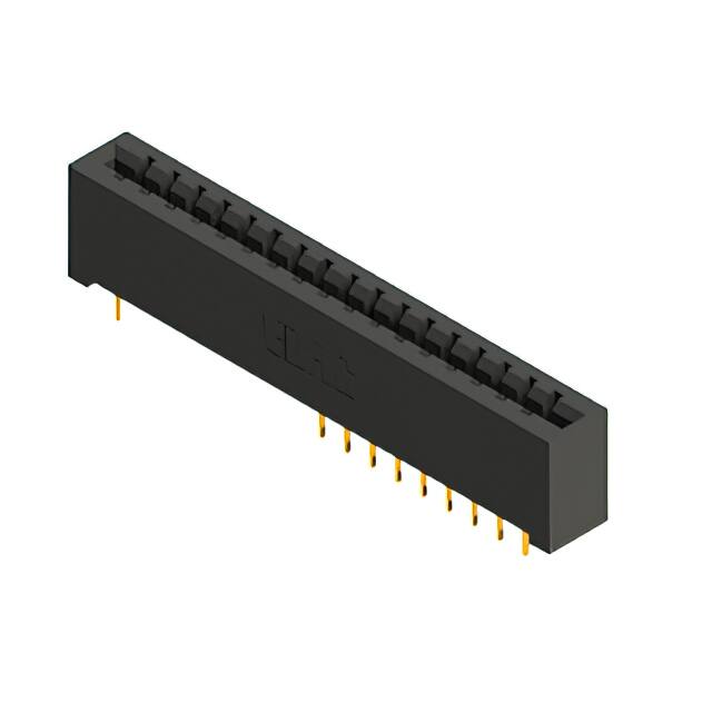887-017-558-101 CONN EDGE SGL FMALE 17POS 0.156