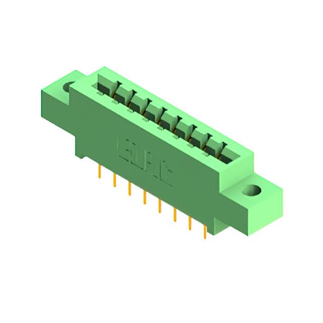 837-016-524-804 CONN EDGE DUAL FMALE 16POS 0.156