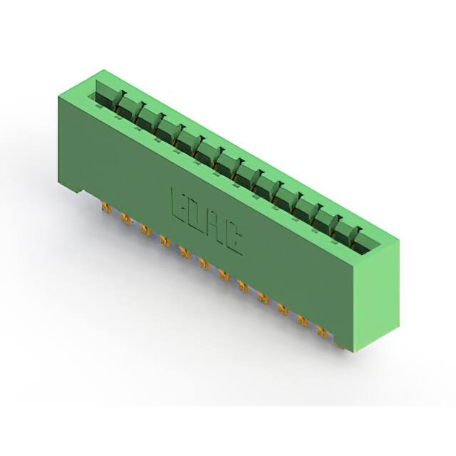 833-026-555-201 CONN EDGE DUAL FMALE 26POS 0.156