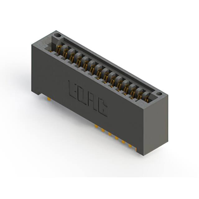 895-028-520-201 CONN EDGE DUAL FMALE 28POS 0.100