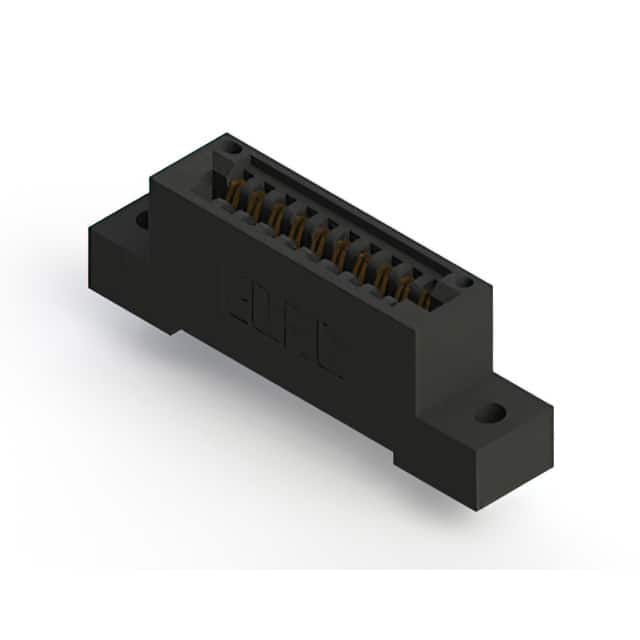 895-010-525-102 CONN EDGE SINGLE FML 10POS 0.100