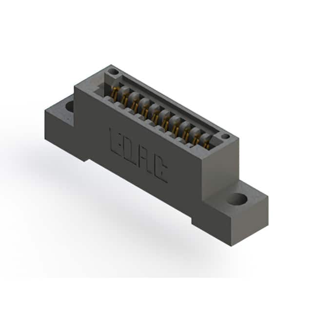 895-010-524-104 CONN EDGE SINGLE FML 10POS 0.100