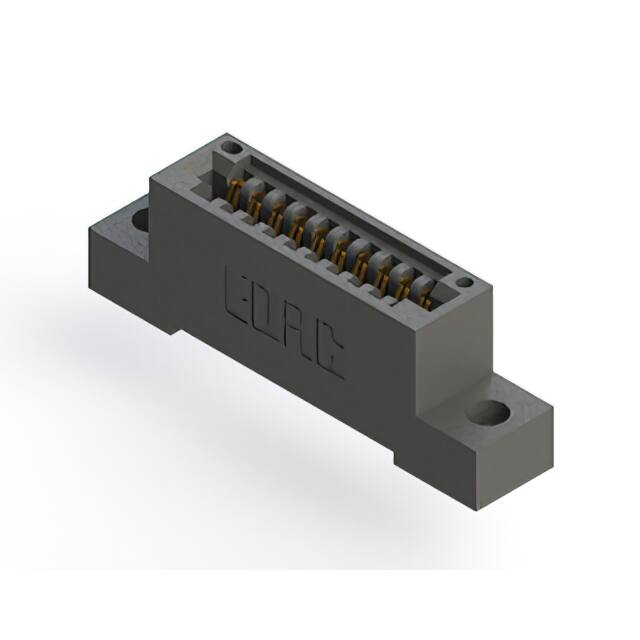 895-010-521-104 CONN EDGE SINGLE FML 10POS 0.100