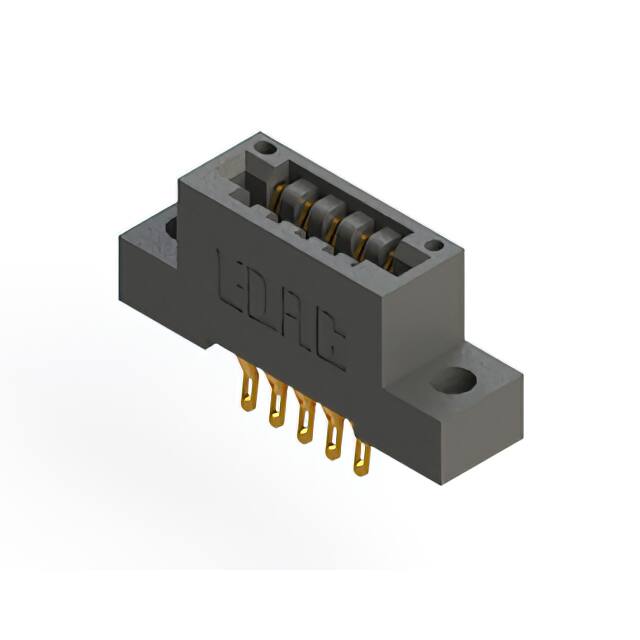 896-010-555-204 CONN EDGE DUAL FMALE 10POS 0.125
