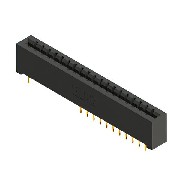 887-019-558-101 CONN EDGE SGL FMALE 19POS 0.156