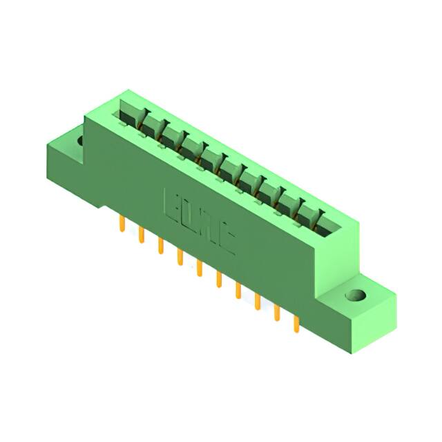 837-020-521-202 CONN EDGE DUAL FMALE 20POS 0.156