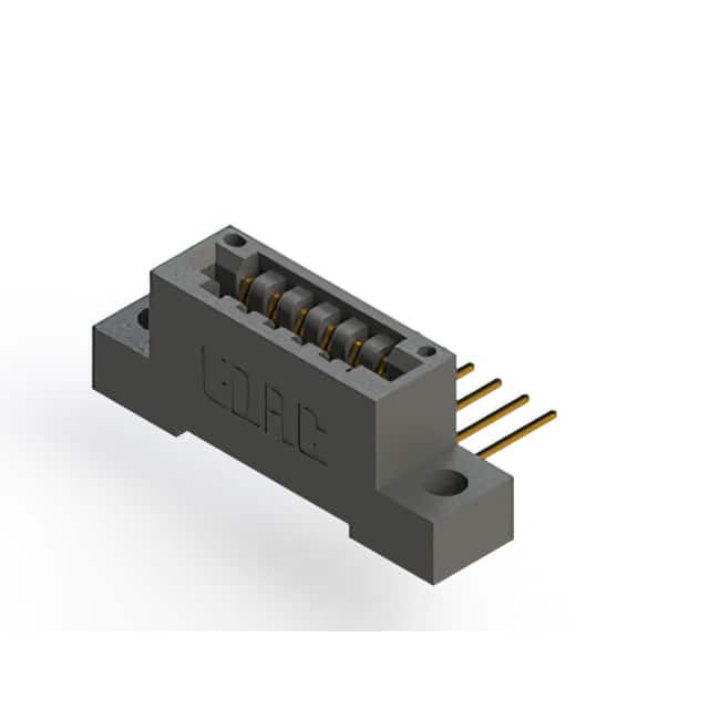 896-006-558-104 CONN EDGE SGL FMALE 6POS 0.125