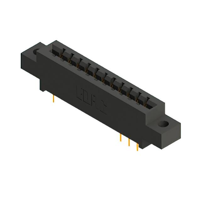887-022-524-804 CONN EDGE DUAL FMALE 22POS 0.156