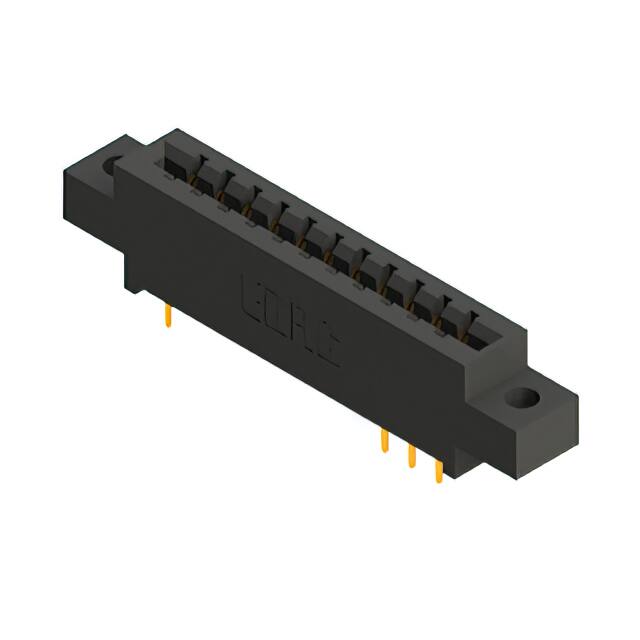 887-022-521-804 CONN EDGE DUAL FMALE 22POS 0.156