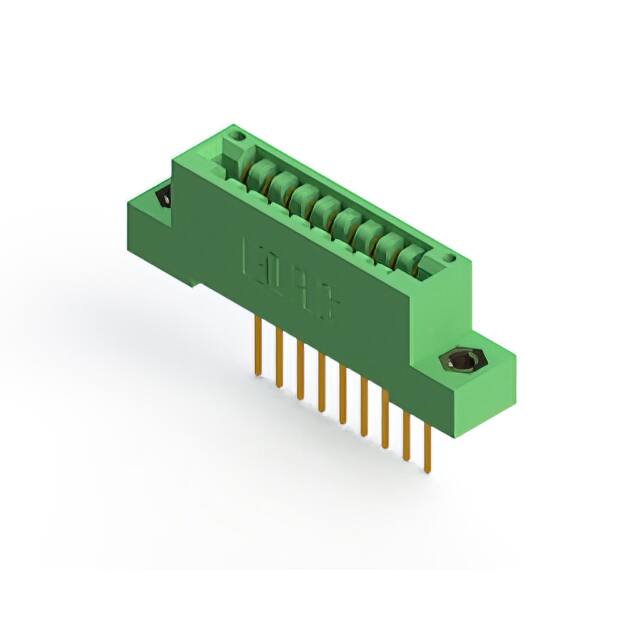 846-009-540-107 CONN EDGE SGL FMALE 9POS 0.125