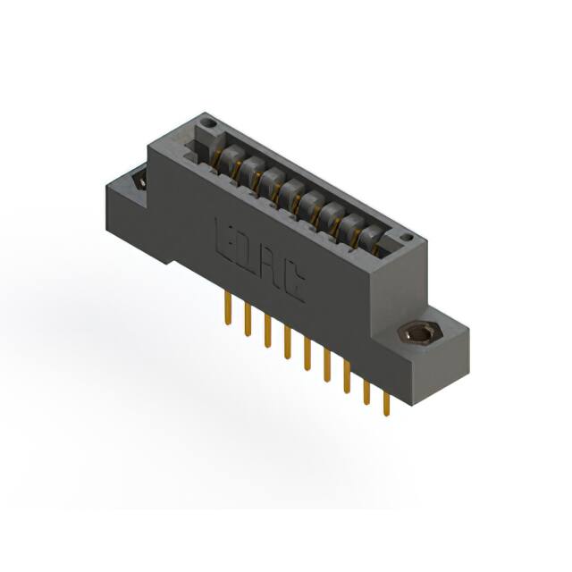 896-009-522-107 CONN EDGE SGL FMALE 9POS 0.125