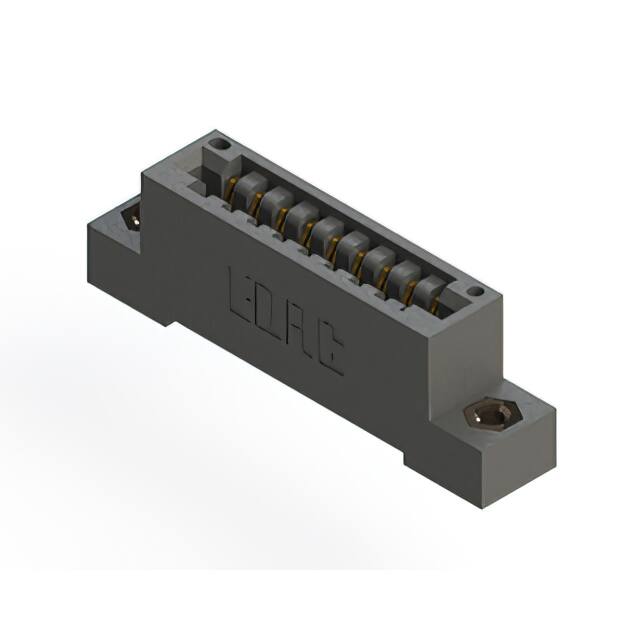 896-009-521-108 CONN EDGE SGL FMALE 9POS 0.125
