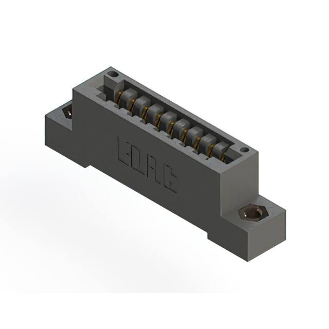 896-009-521-107 CONN EDGE SGL FMALE 9POS 0.125