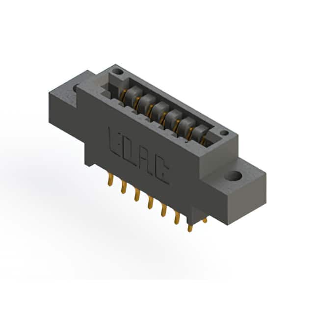 896-014-556-802 CONN EDGE DUAL FMALE 14POS 0.125