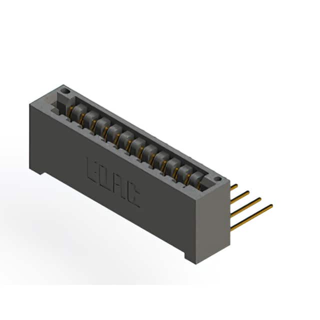896-012-558-101 CONN EDGE SGL FMALE 12POS 0.125