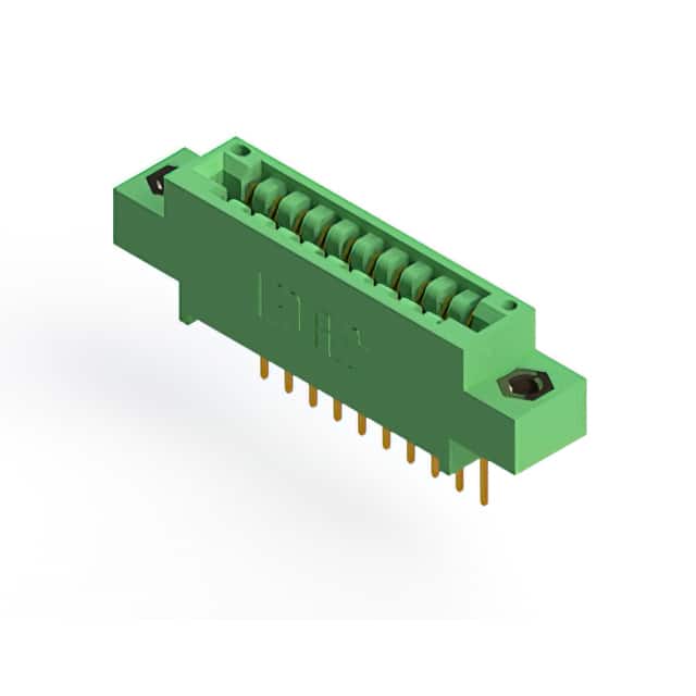 846-010-526-607 CONN EDGE SGL FMALE 10POS 0.125