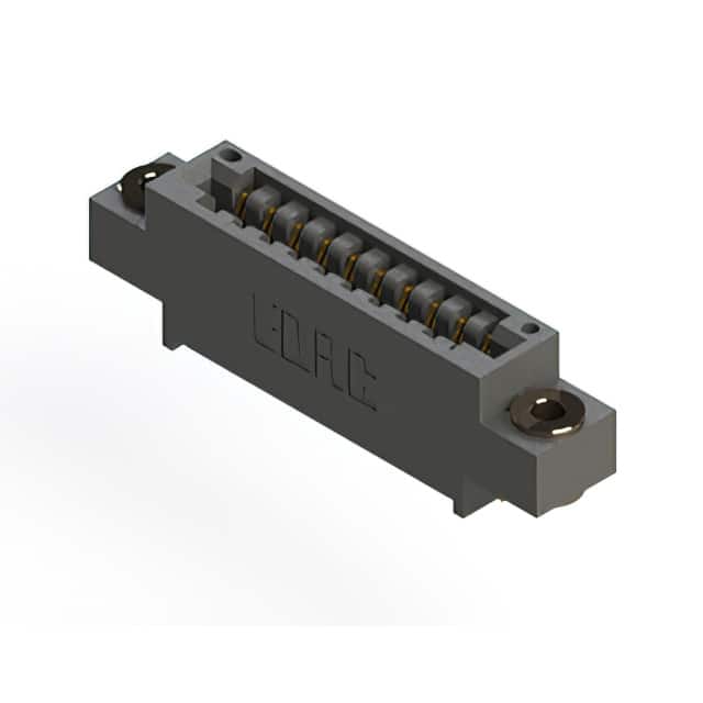 896-010-521-603 CONN EDGE SGL FMALE 10POS 0.125