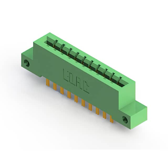 833-020-500-212 CONN EDGE DUAL FMALE 20POS 0.156