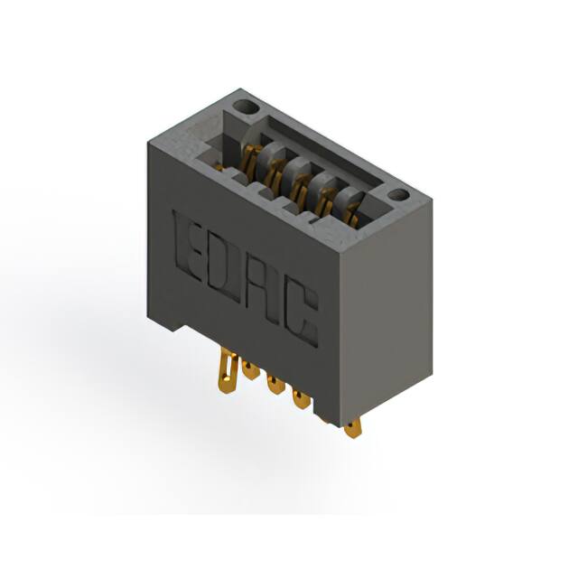 895-010-555-201 CONN EDGE DUAL FMALE 10POS 0.100