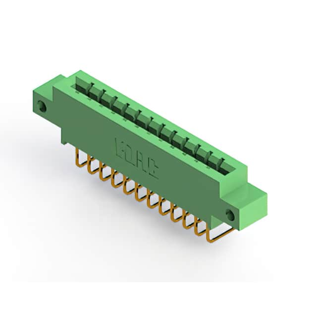 833-012-558-612 CONN EDGE SGL FMALE 12POS 0.156