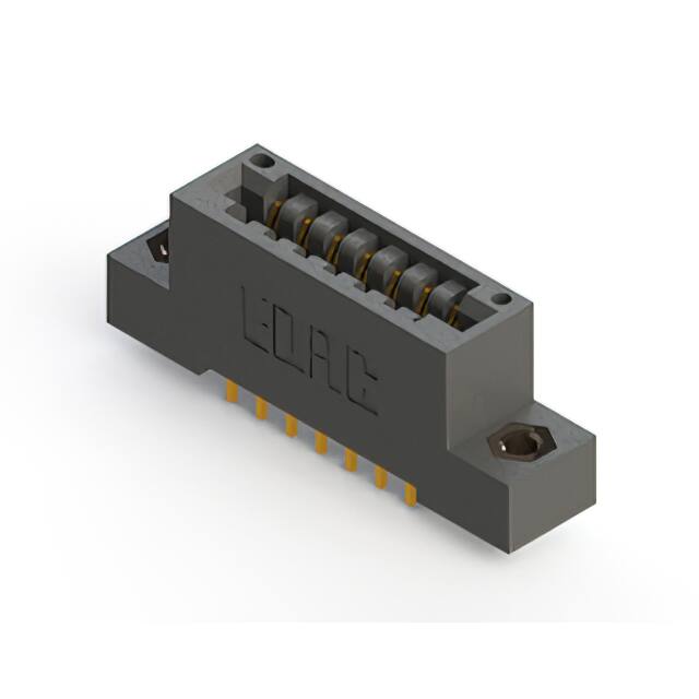 896-014-521-207 CONN EDGE DUAL FMALE 14POS 0.125