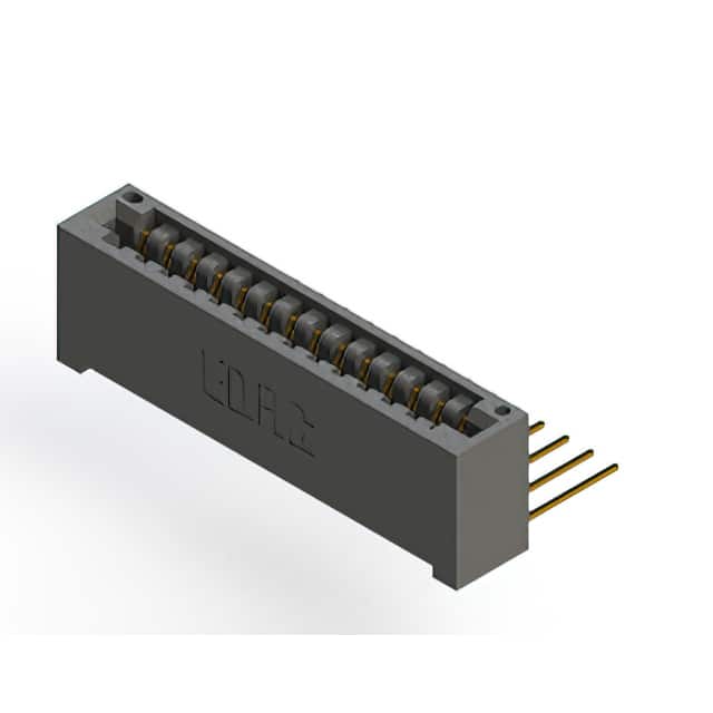 896-014-558-101 CONN EDGE SGL FMALE 14POS 0.125