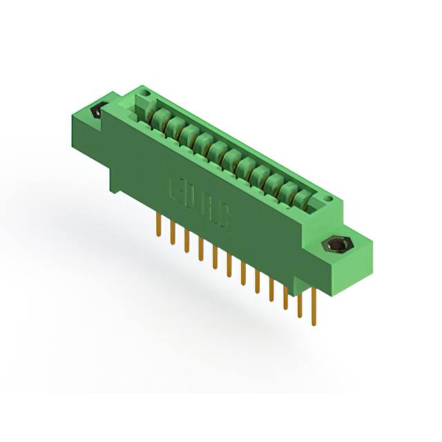 846-012-522-607 CONN EDGE SGL FMALE 12POS 0.125