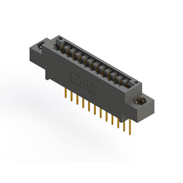 896-012-522-608 CONN EDGE SGL FMALE 12POS 0.125