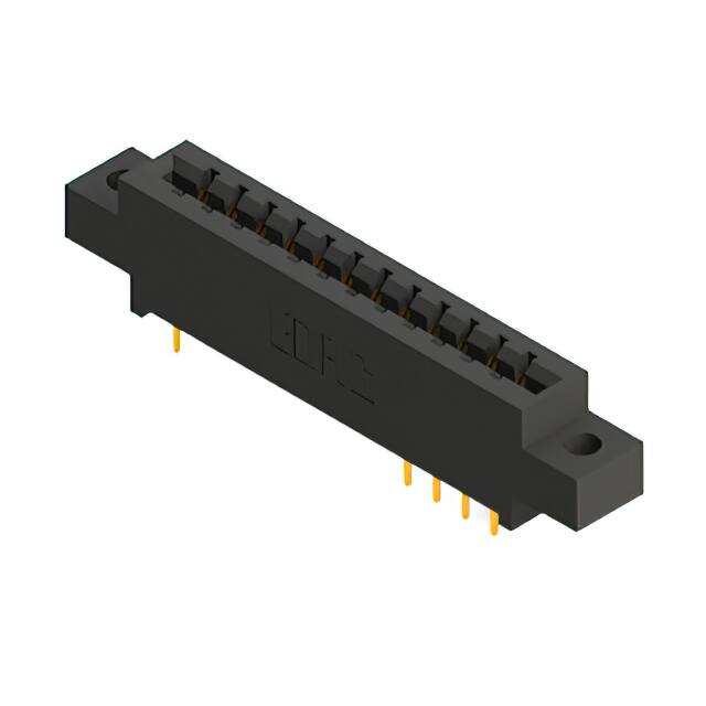 887-024-521-804 CONN EDGE DUAL FMALE 24POS 0.156
