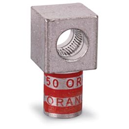54134 The Thomas & Betts 54134 is a lug compression connector designed for reliable wire termination. It features a Color-Keyed identification system and a chamfered barrel for ease of use.