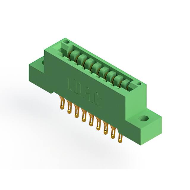 846-018-555-202 CONN EDGE DUAL FMALE 18POS 0.125