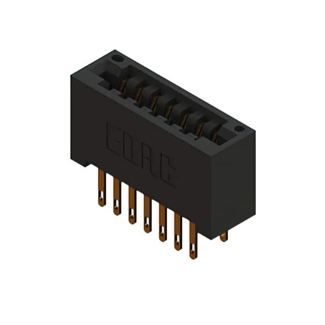 896-014-500-201 CONN EDGE DUAL FMALE 14POS 0.125
