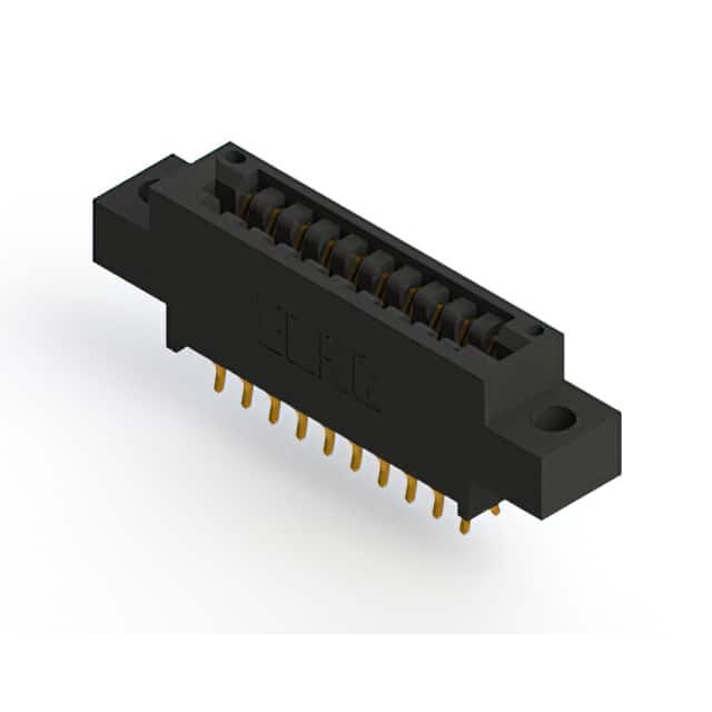 896-020-556-804 CONN EDGE DUAL FMALE 20POS 0.125