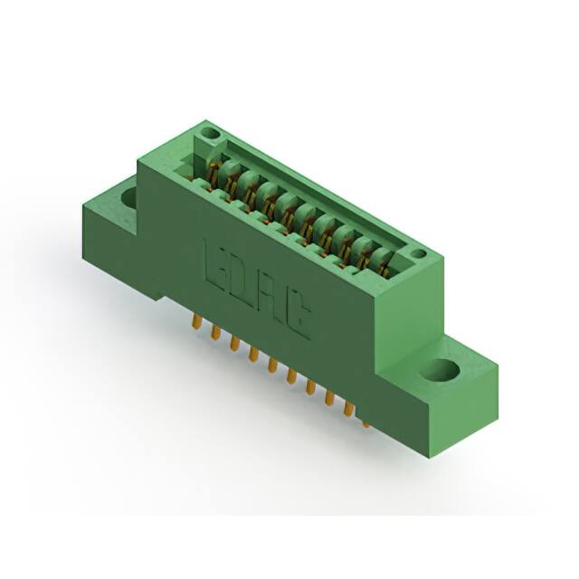 845-020-556-204 CONN EDGE DUAL FMALE 20POS 0.100