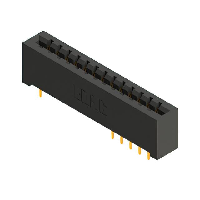 887-026-521-201 CONN EDGE DUAL FMALE 26POS 0.156