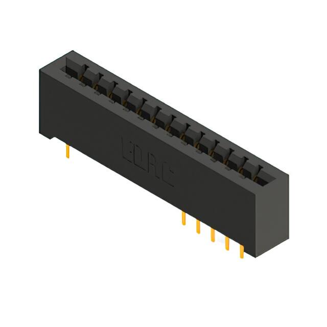 887-026-520-201 CONN EDGE DUAL FMALE 26POS 0.156
