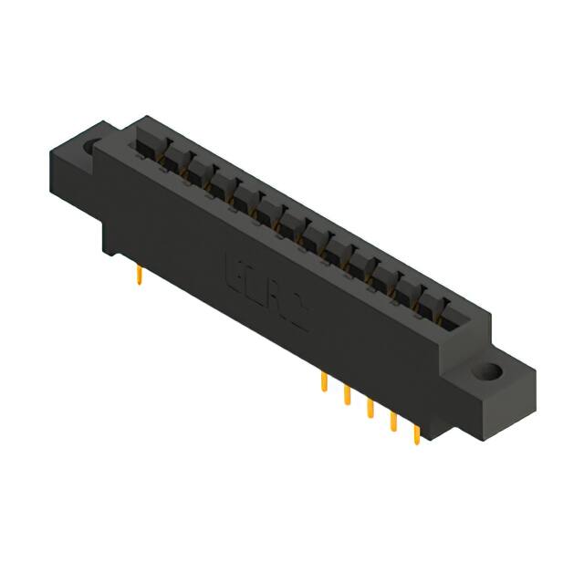 887-026-521-804 CONN EDGE DUAL FMALE 26POS 0.156